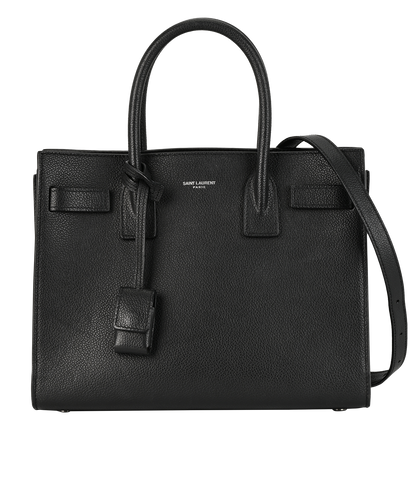 Small Sac De Jour, &pound;1,100, Handbags, Black, Leather, Front view